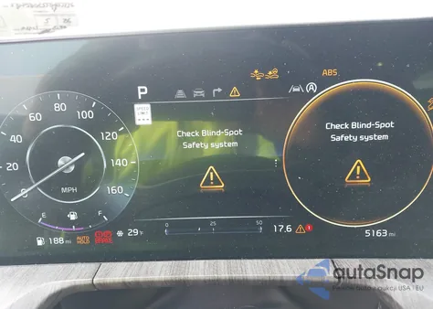 2025 Kia Telluride Sx из США, поврежденный, VIN 5XYP5DGC5SG653136